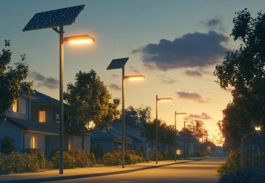 INSTALLATION OF SOLAR STREET LIGHTS